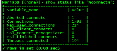 OpenStack环境出现MySQL ‘Too many connections’ 怎么办