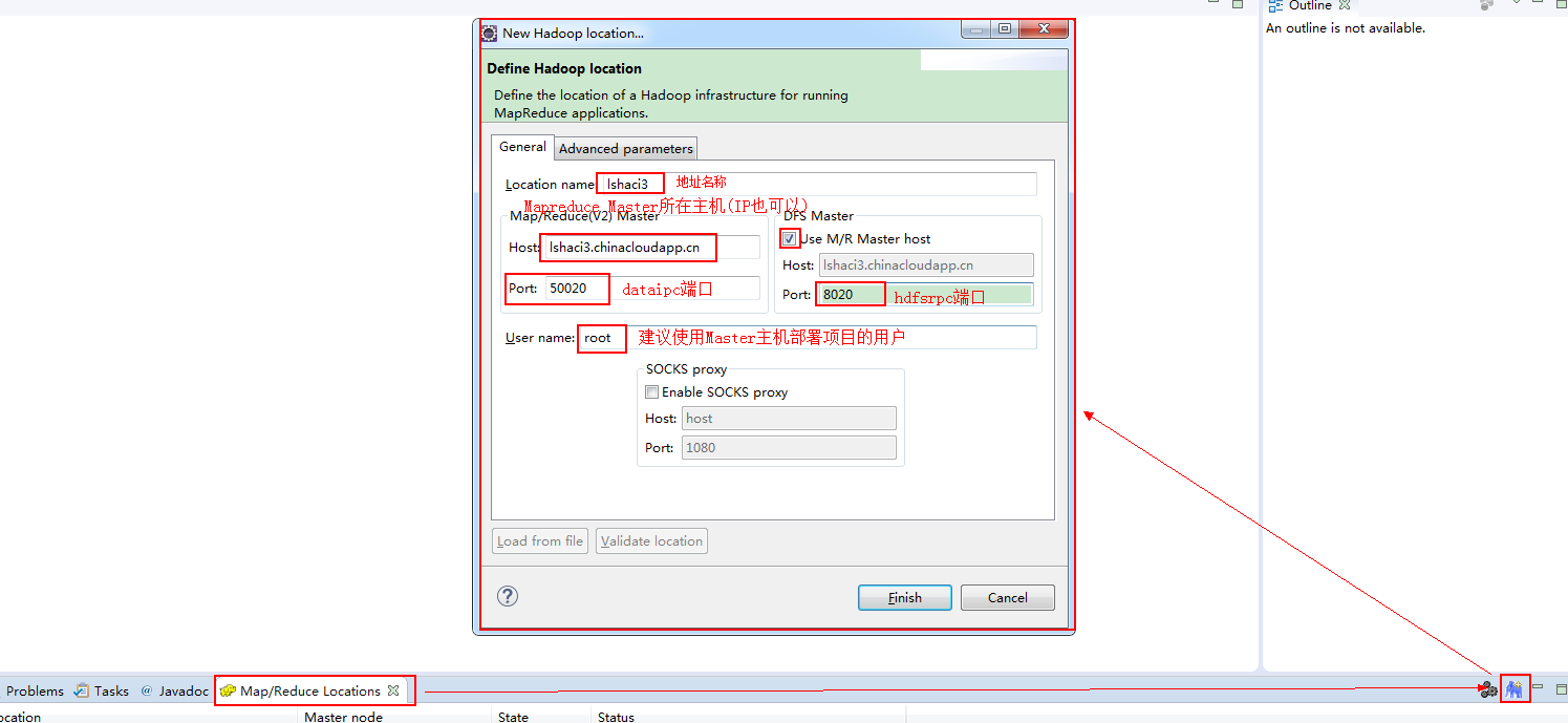 Windows中怎么利用eclipse连接hadoop