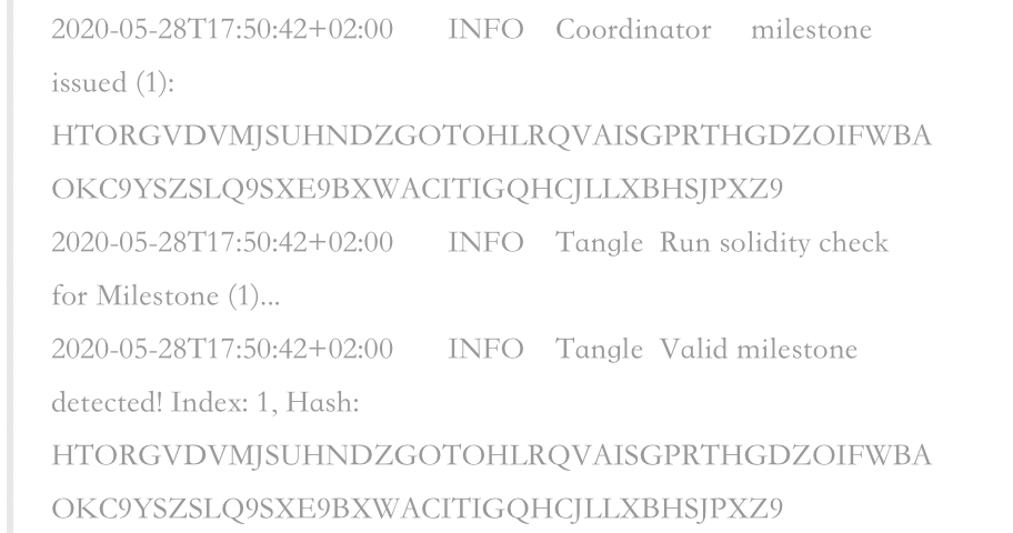 IOTA 私链搭建流程是怎么样的