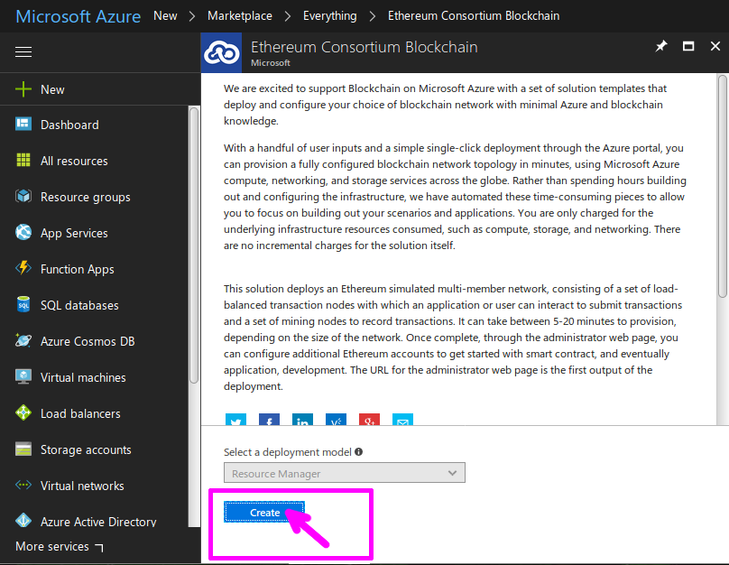 如何在微软Azure上设置以太坊私有区块链