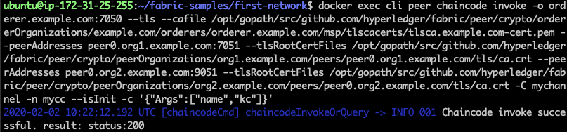 Fabric 2.0中鏈碼操作過程是怎么樣的