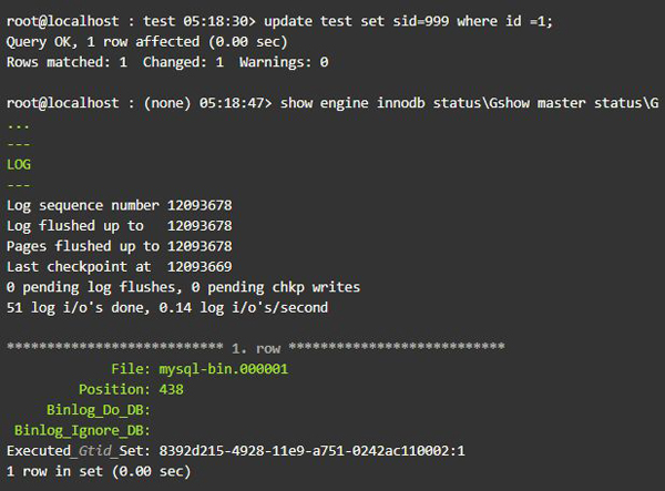 MySQL中当update修改数据与原数据相同时还会再次执行吗