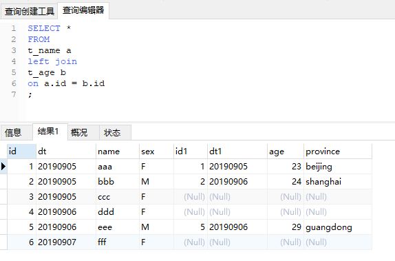 Left join的概念与执行原理是什么