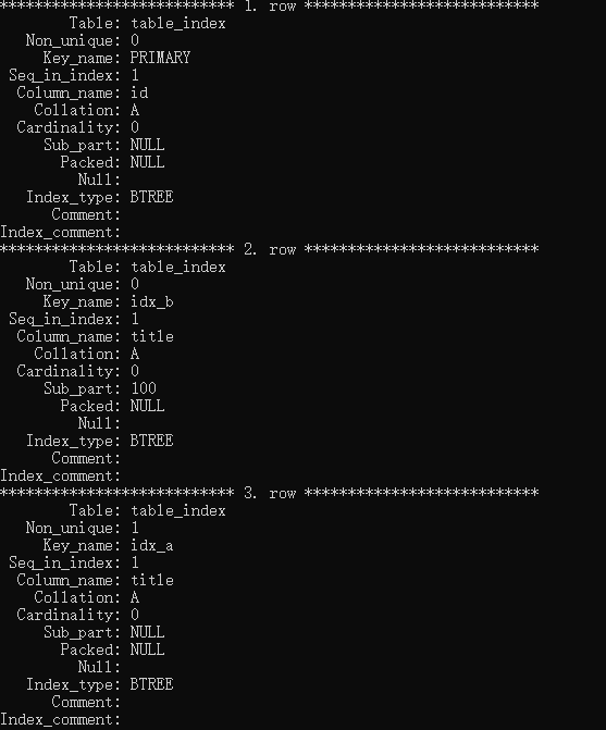 如何解析MySQL索引问题