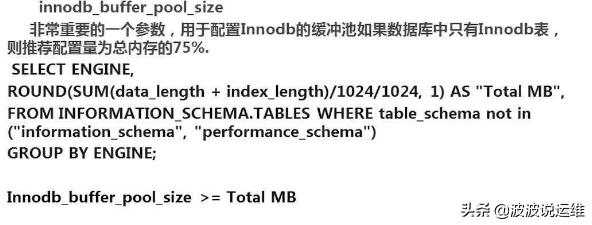 关于MySQL数据库配置优化的15条建议分别是什么