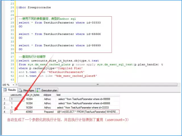 如何理解SQL Server SQL性能优化中的参数化