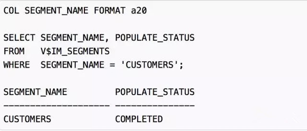 Oracle 12.2怎样启用数据库对象的In-Memory转换填充