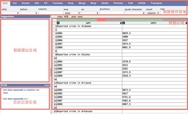 dataWrangler的簡介及使用方法