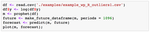 如何在R中使用開源大規(guī)模預(yù)測工具Prophet