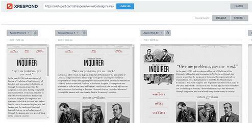 web响应式网页测试工具有哪些