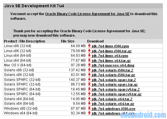 android开发中Windows平台JDK如何安装