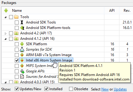 如何使用Intel HAXM为Android模拟器加速