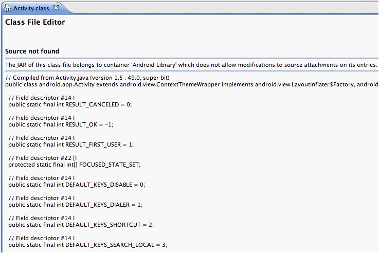 Android源代码如何加入SDK