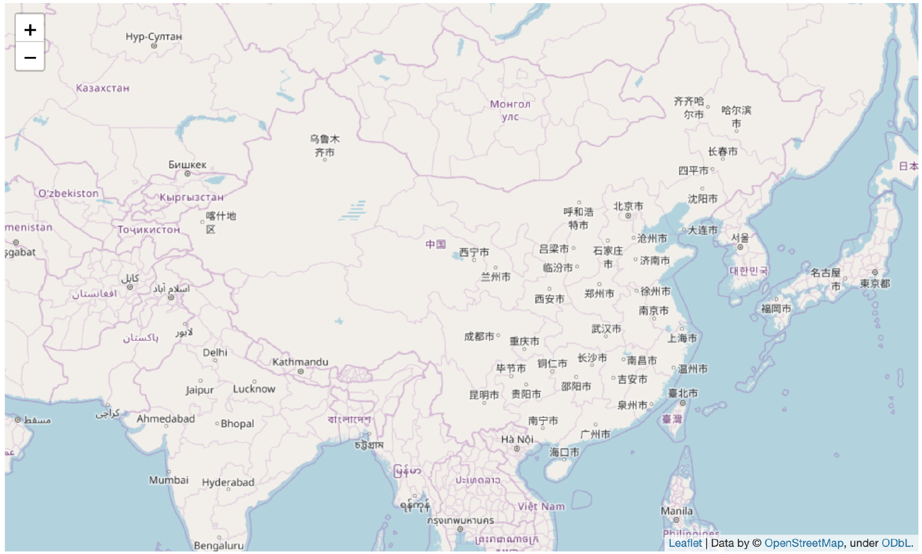 如何在Python中使用folium绘制地图