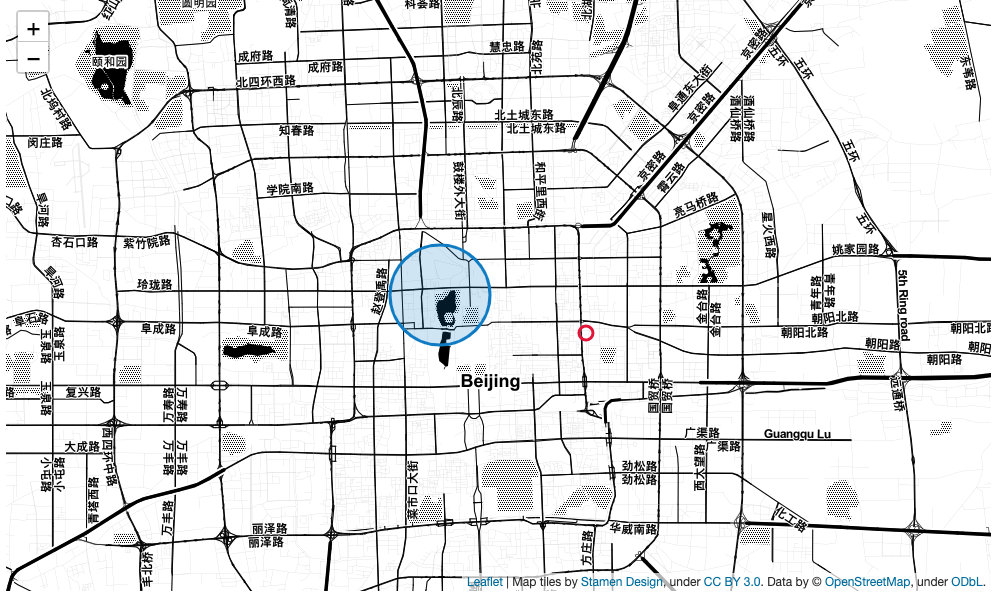 如何在Python中使用folium绘制地图