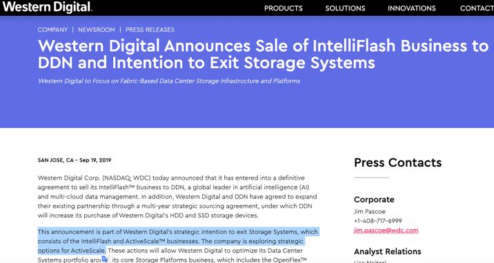 如何进行Western Digital ActiveScale架构分析