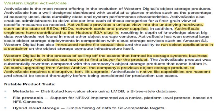 如何进行Western Digital ActiveScale架构分析