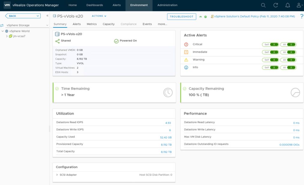 vSphere 7外接存儲新增功能的示例分析