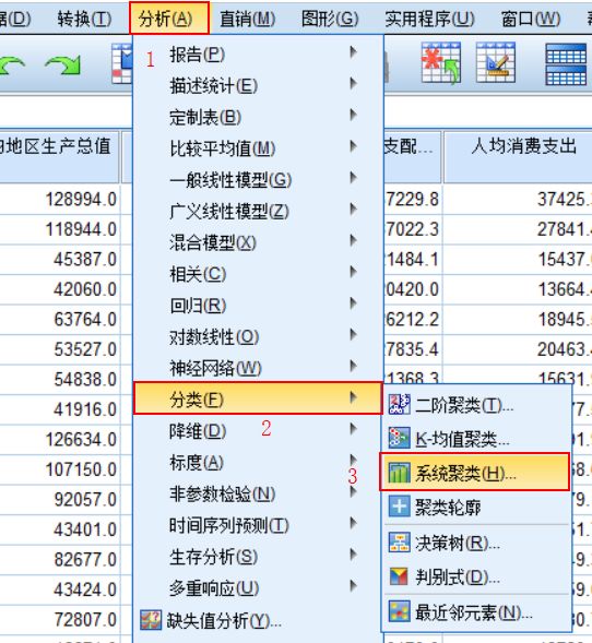 如何进行SPSS的聚类分析