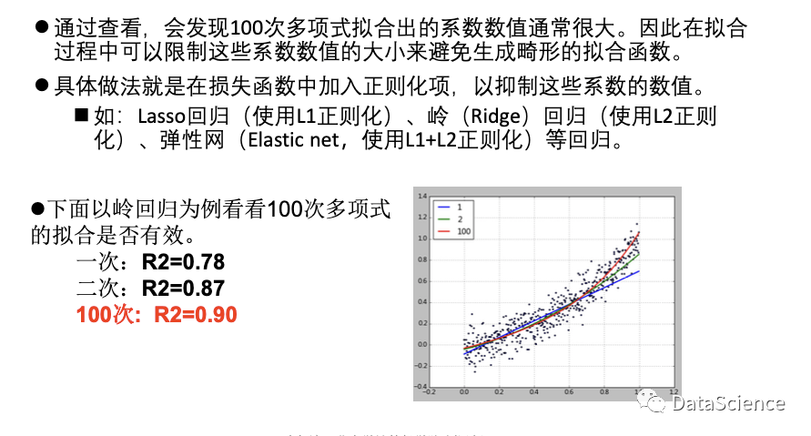 大数据中损失函数的正则化