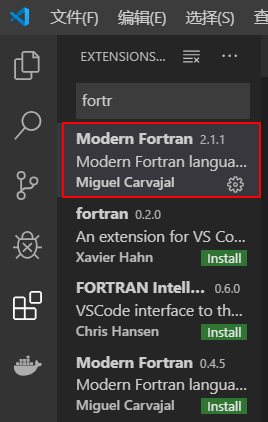 Fortran如何搭配vscode安装及配置