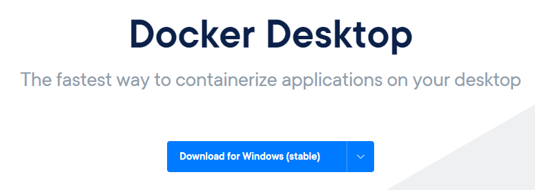在windows上如何安装docker环境