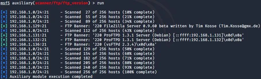 如何解析Metasploit中FTP、Telnet和Http服務(wù)探測(cè)