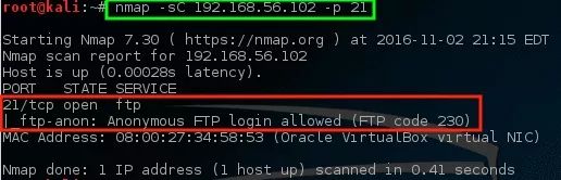 Kali Linux中Nmap的使用方法