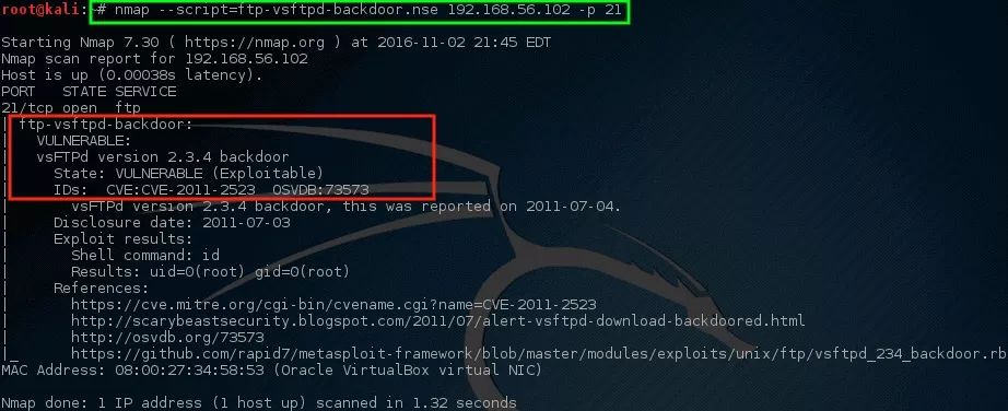 Nmap kali linux как пользоваться