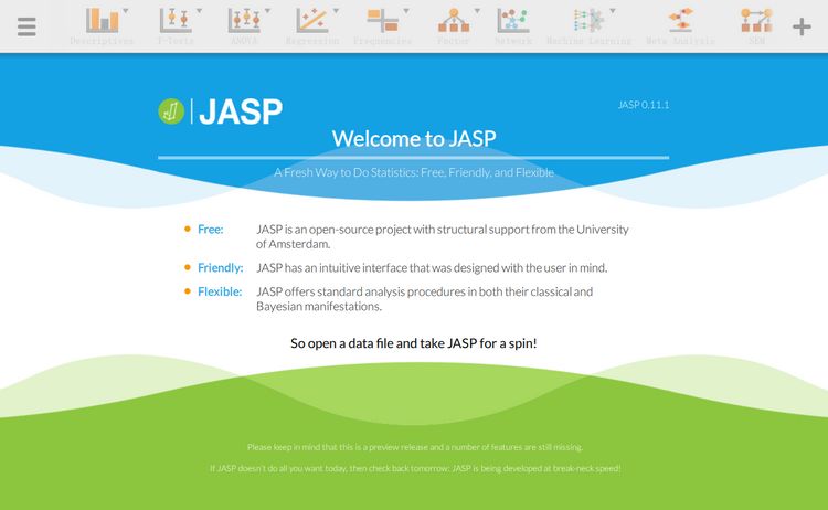 统计软件JASP怎么用
