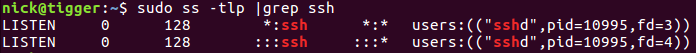 linux 中ss命令如何使用