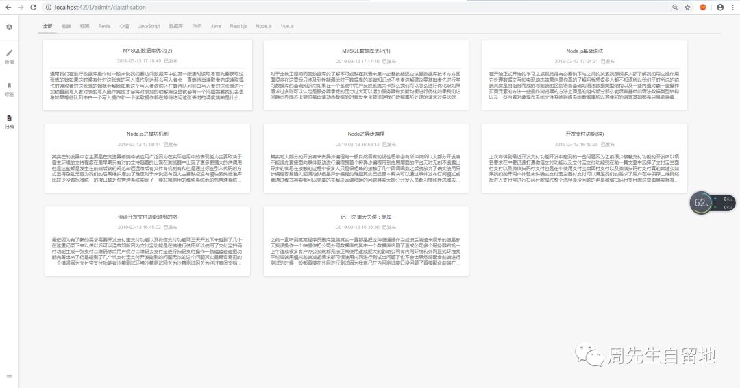 Angular4+Koa2+MongoDB如何进行开发个人博客