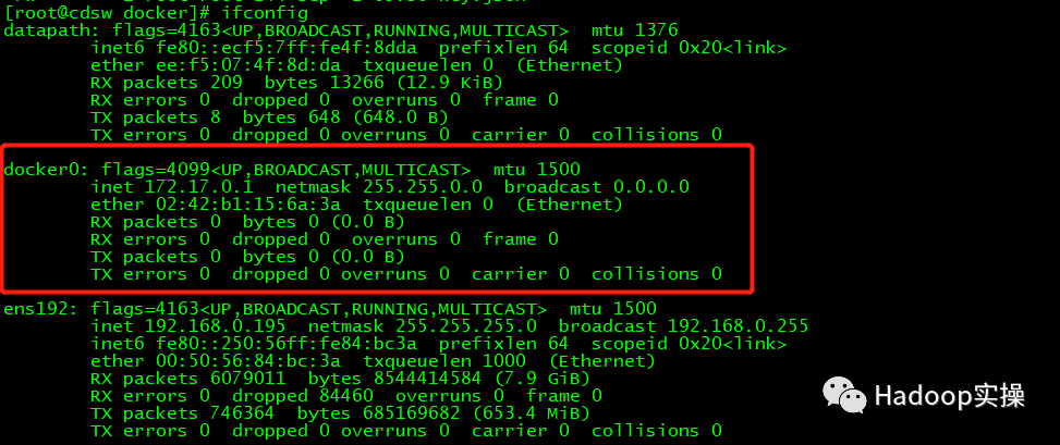 怎么修改CDSW1.6中Docker服务的默认网关