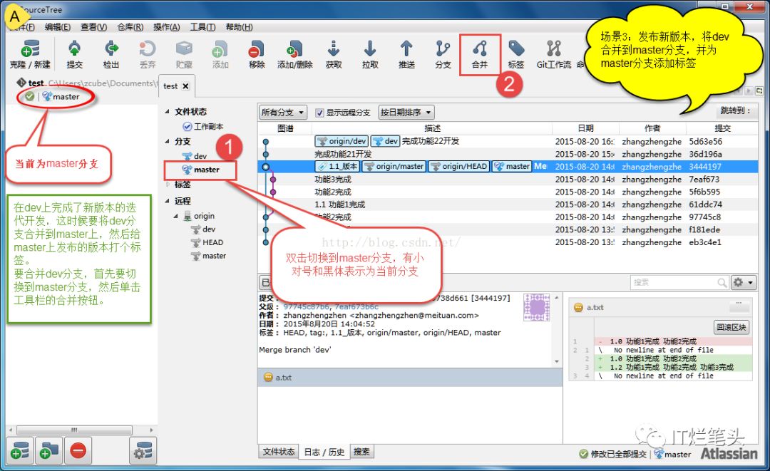 SourceTree如何轻松使用Git管理项目