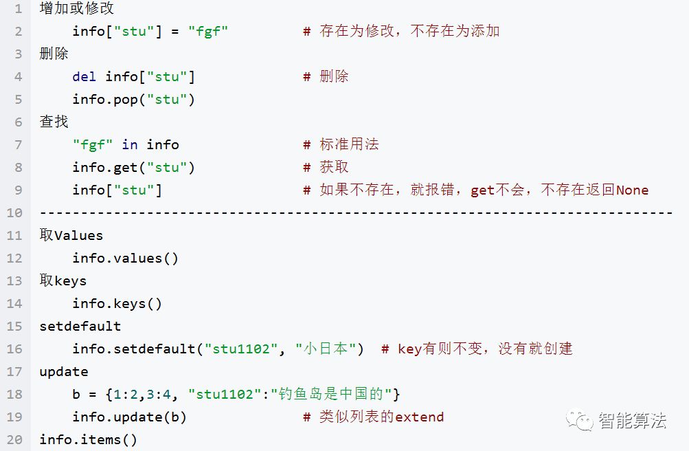 Python数据结构的相关知识有哪些