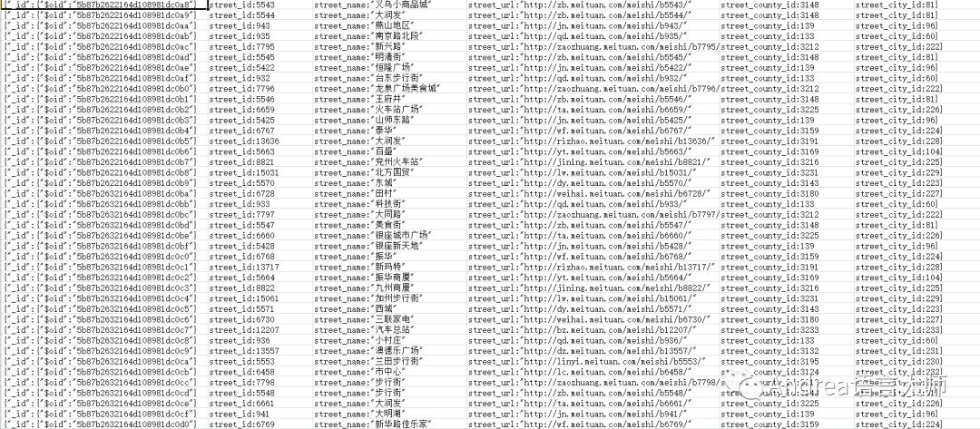 python如何爬取美团网站街道信息