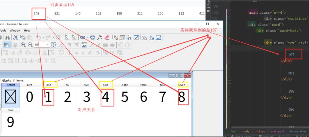 GlidedSky字体加密的方法是什么