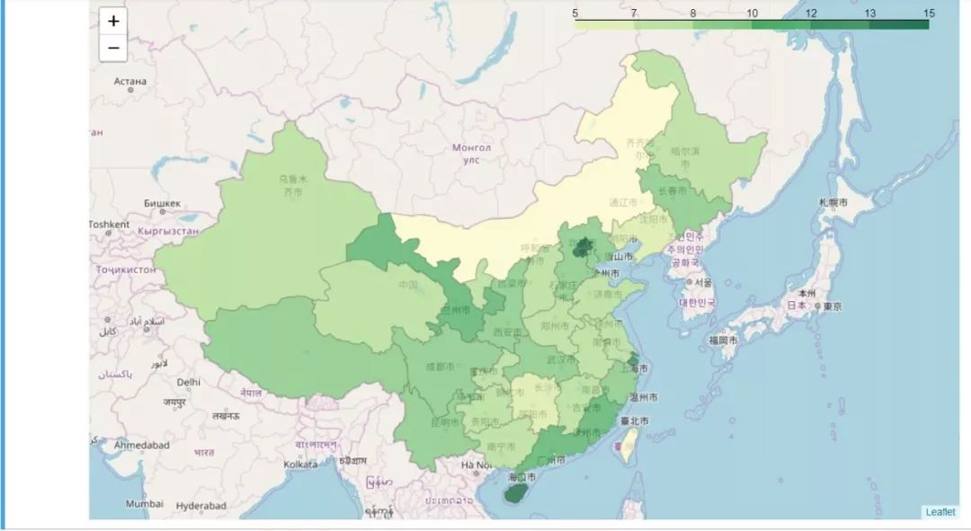 Python如何实现folium交互地图