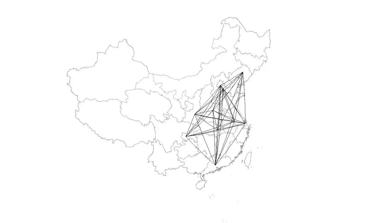 R语言怎么实现多维放射状流向图