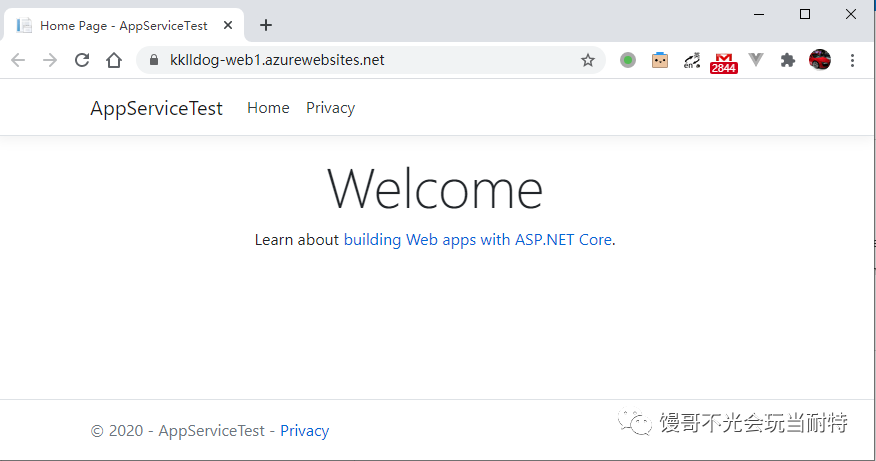 Docker如何使用Azure应用服务部署ASP.NET Core程序