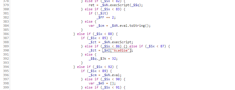 javascript算法实例分析