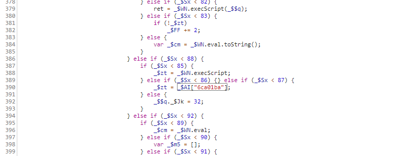 javascript算法實(shí)例分析