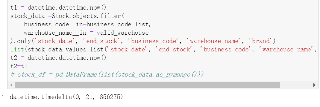 为什么进行list()操作时MongoDB比PostgreSQL慢了7倍