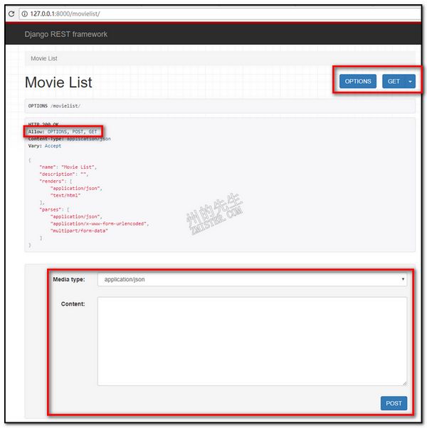 如何直接在瀏覽器中查看和調(diào)試Django-Restful接口