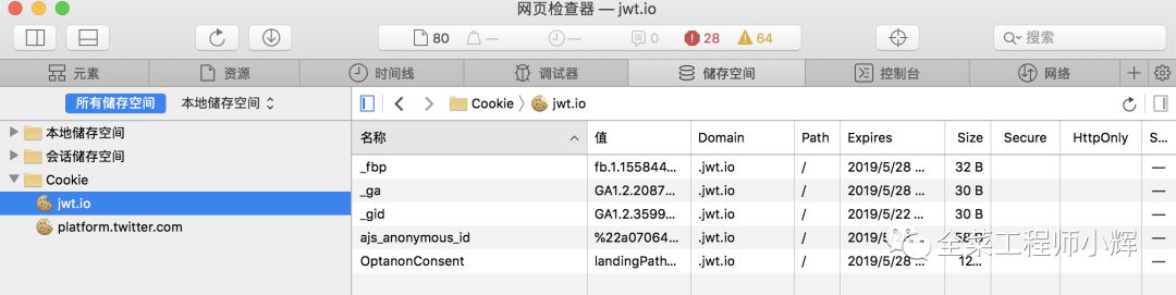 怎么理解会话管理中的cookie、session和JWT