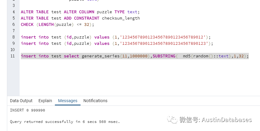 PostgreSQL 中怎么修改字段类型