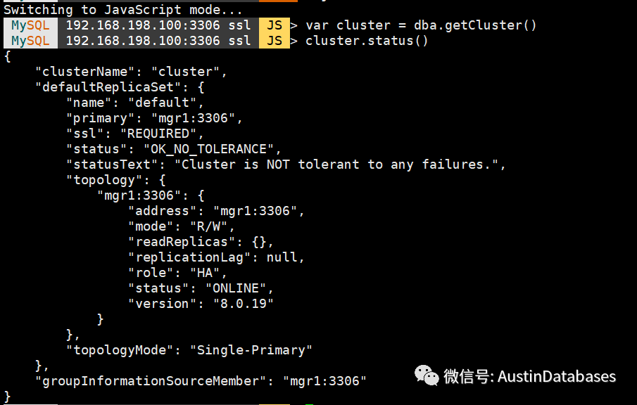 MYSQL如何利用MYSQL Shell安装 INNODB Cluster