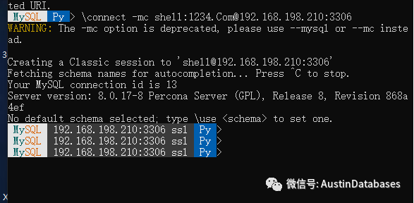 在WINDOWS上想链接在LINUX上的MYSQL有什么方法