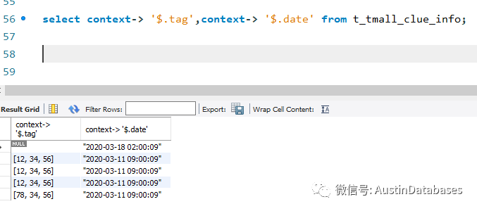 MYSQL8 中怎么对JSON进行处理