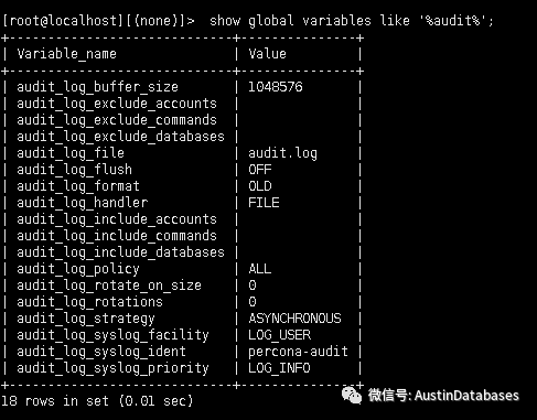 MYSQL的審計是什么意思